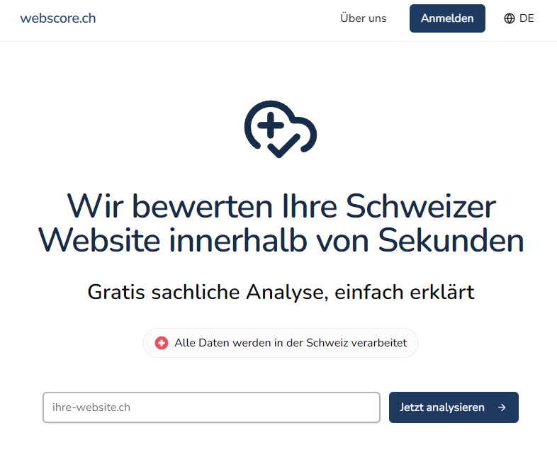 Screenshot of Webscore